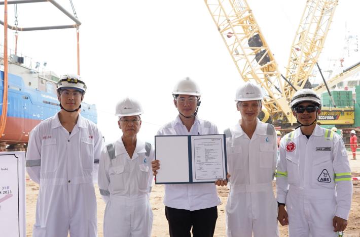 印尼船廠完成文件簽署