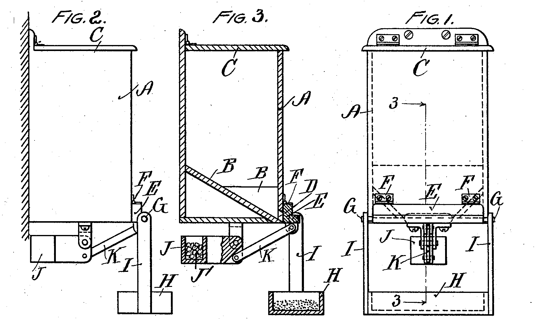 圖1、近代自動投餌機的雛形（摘自John Anderson, 1904)